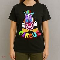 Funny Clown Circus Face Funny Retro T-Shirt thumb 4