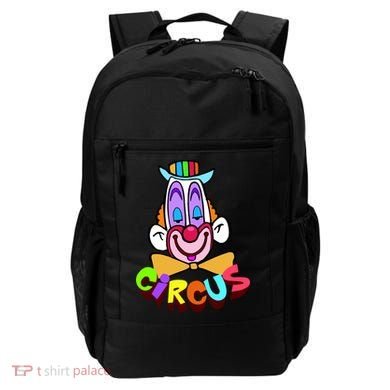 Funny Clown Circus Face Funny Retro Backpack