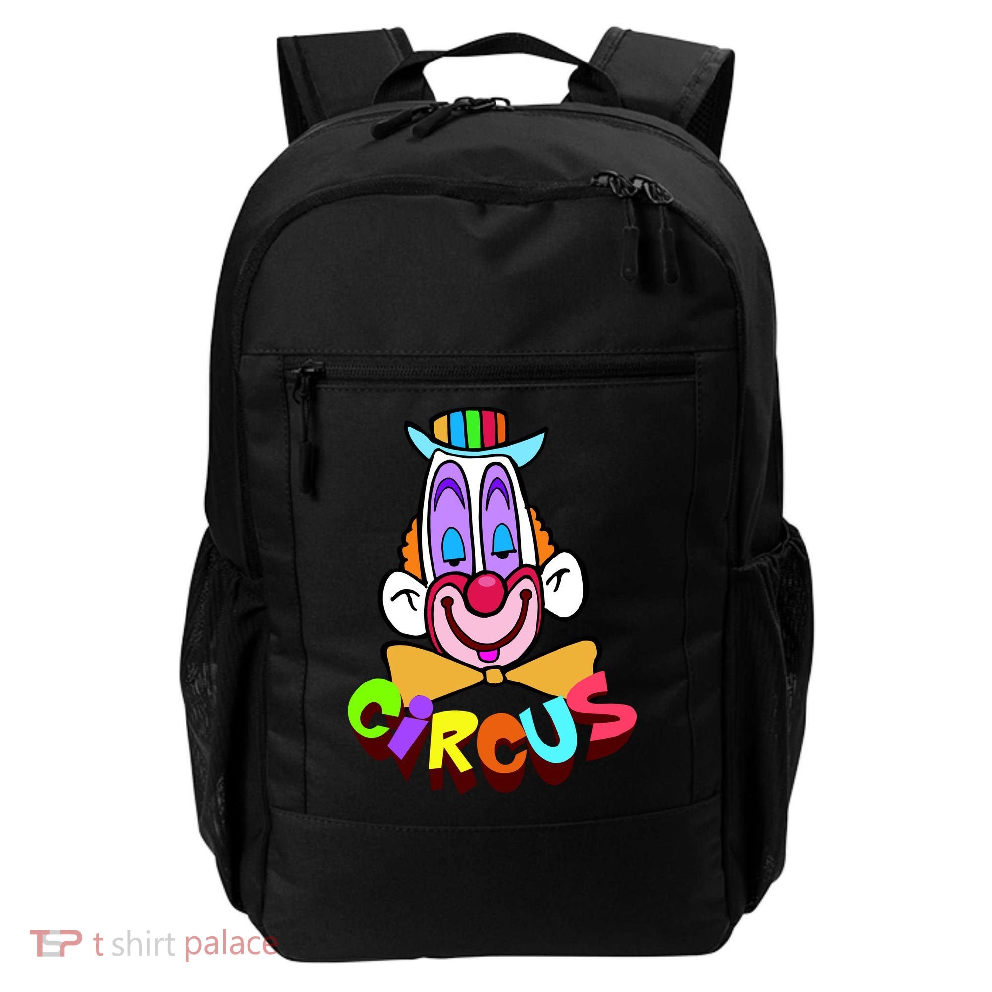 Funny Clown Circus Face Funny Retro Backpack