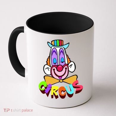 Funny Clown Circus Face Funny Retro Coffee Mug