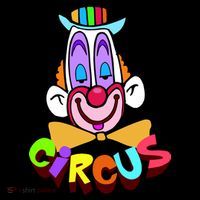 Funny Clown Circus Face Funny Retro Coaster thumb 2