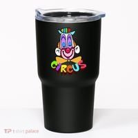 Funny Clown Circus Face Funny Retro Tumbler thumb 0