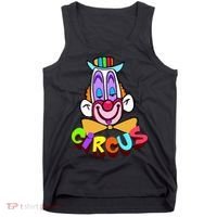 Funny Clown Circus Face Funny Retro Tank Top thumb 0
