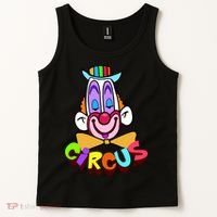 Funny Clown Circus Face Funny Retro Tank Top thumb 2