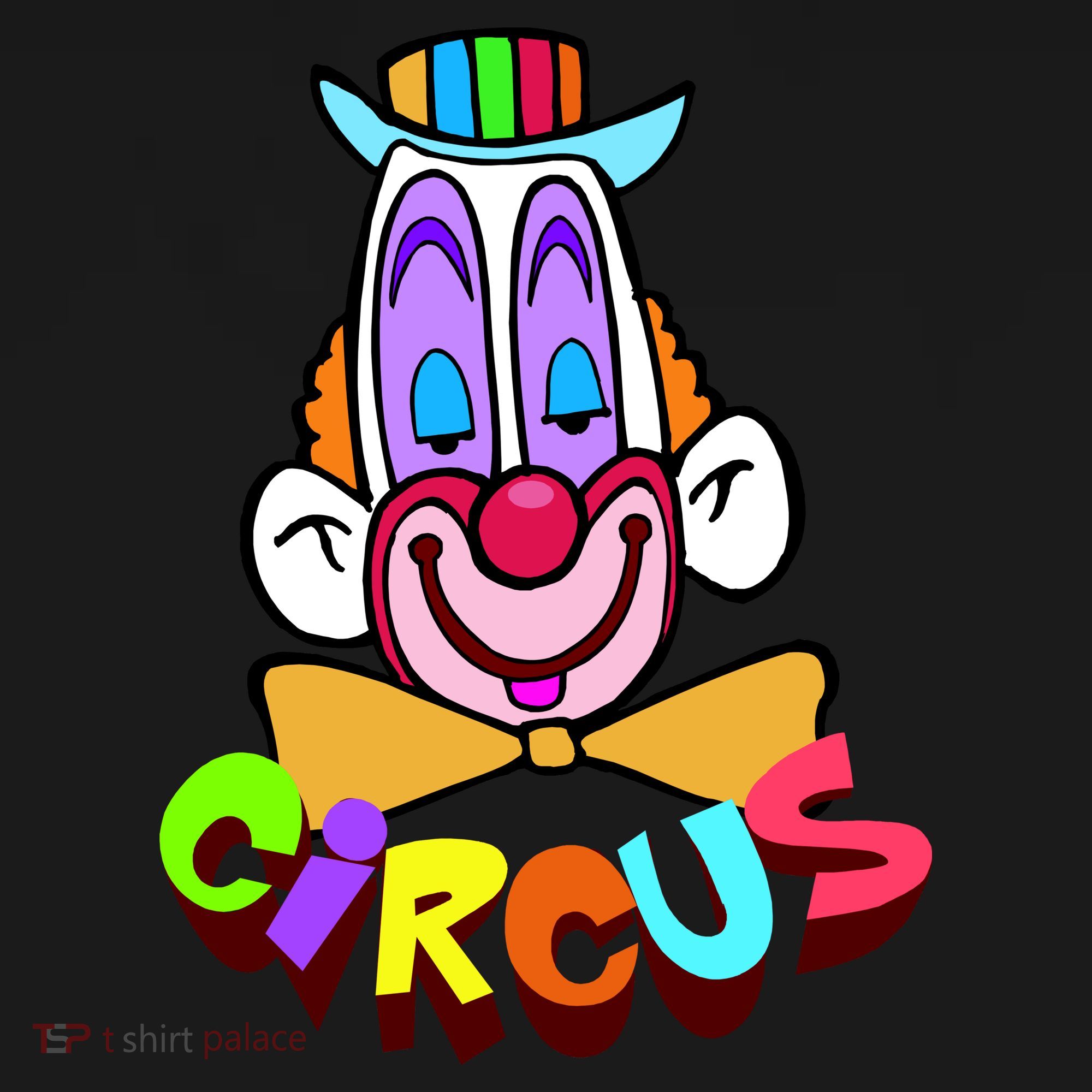 Funny Clown Circus Face Funny Retro Tank Top