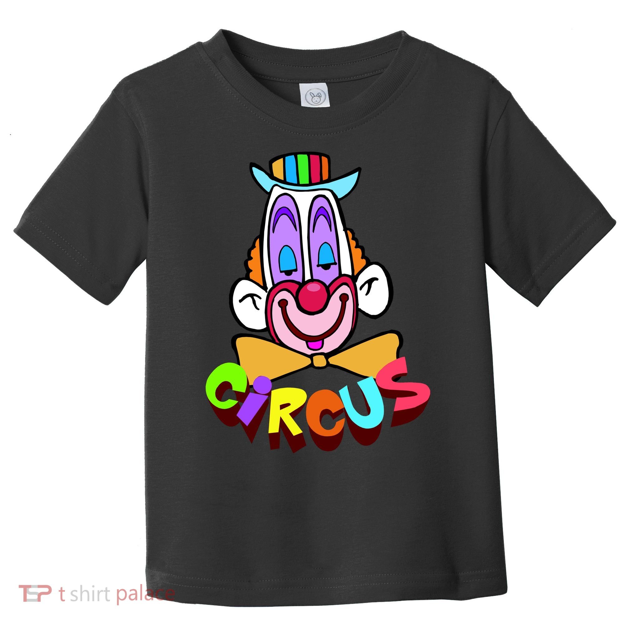 Funny Clown Circus Face Funny Retro Toddler T-Shirt
