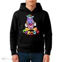 Funny Clown Circus Face Funny Retro Kids Hoodie thumb 4