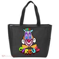 Funny Clown Circus Face Funny Retro Tote Bag thumb 0