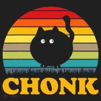 Funny Cat Chonk Women's Sweatshirt thumb 2