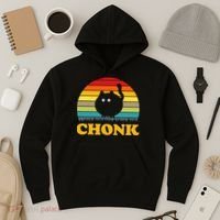 Funny Cat Chonk Hoodie thumb 3
