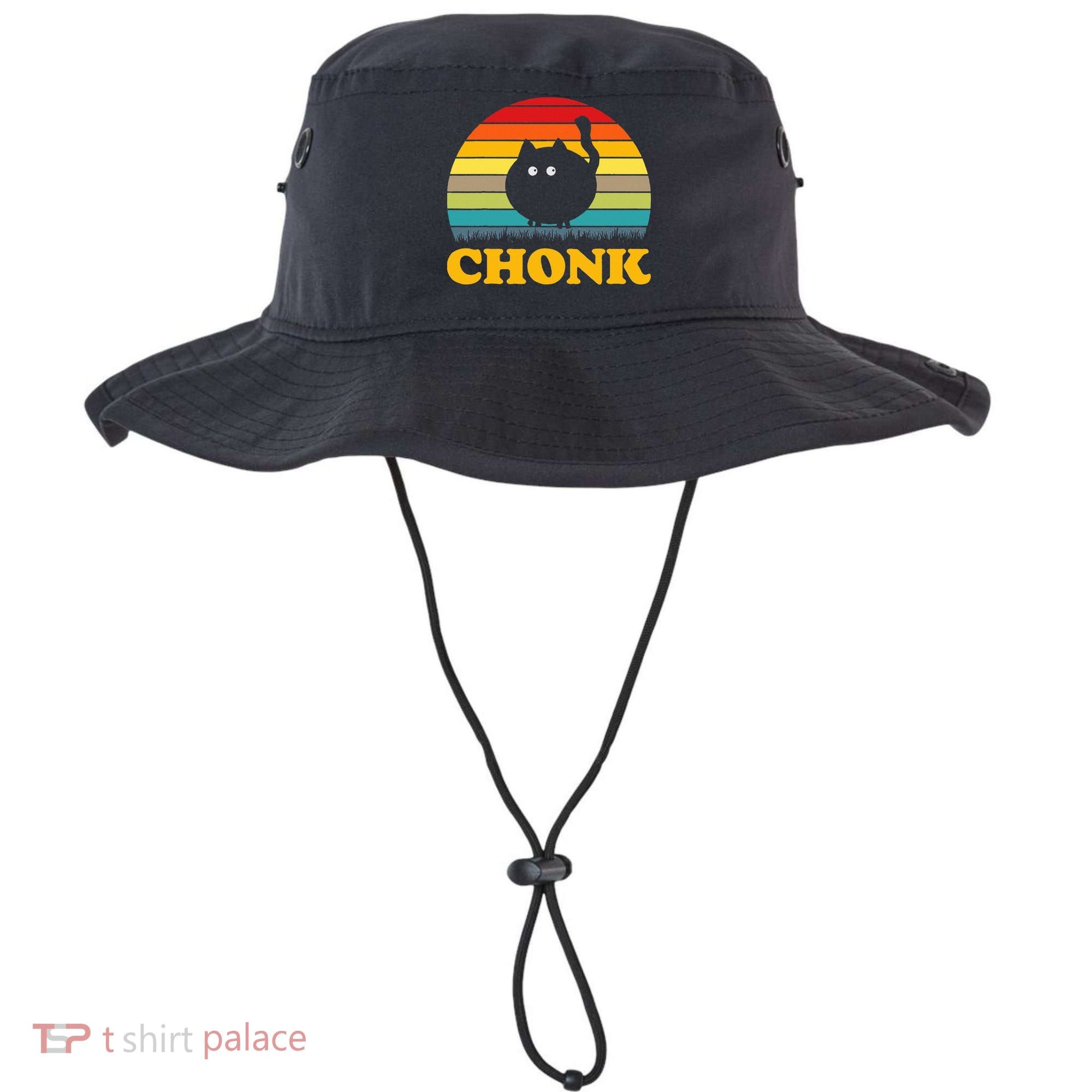 Funny Cat Chonk Bucket Hat