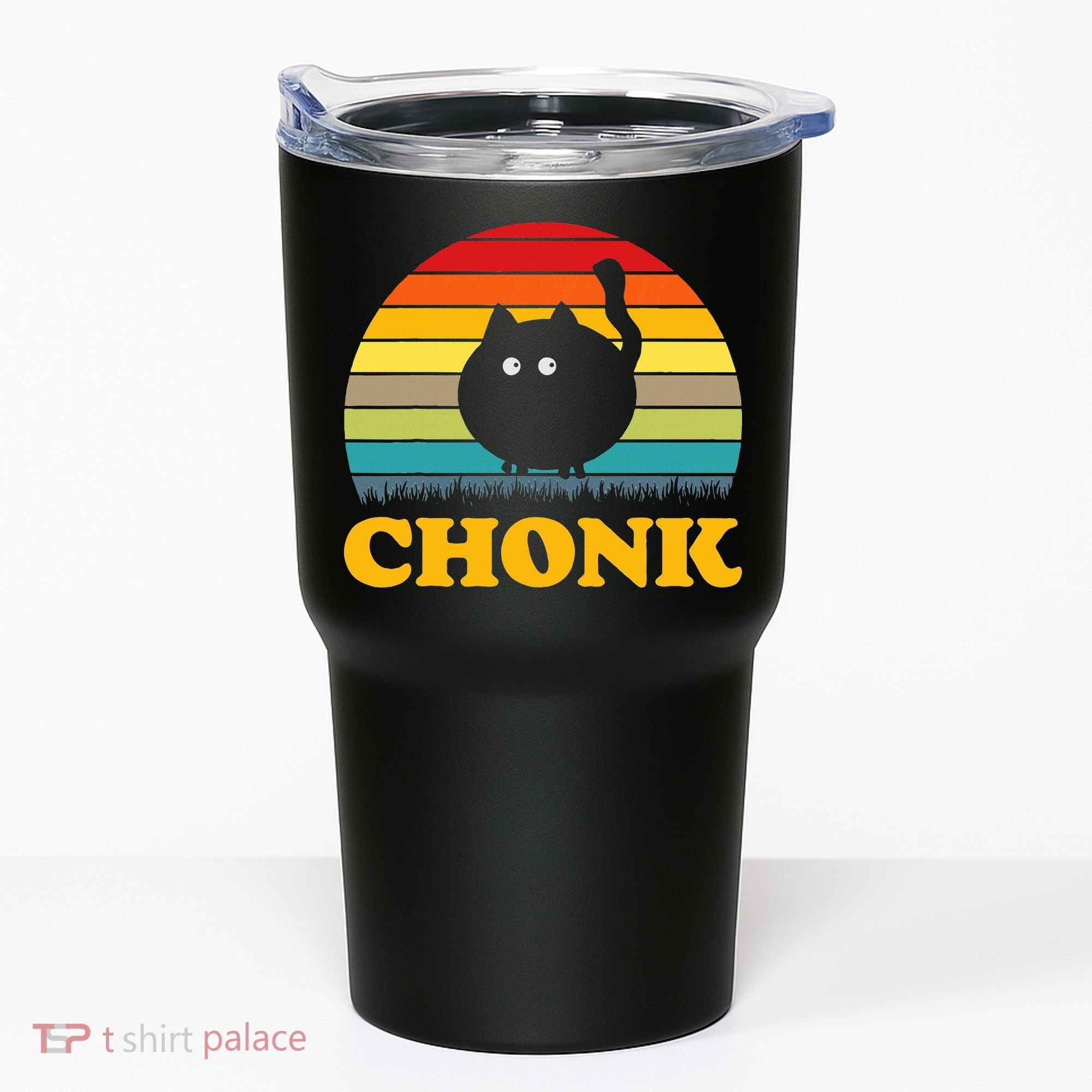Funny Cat Chonk Tumbler