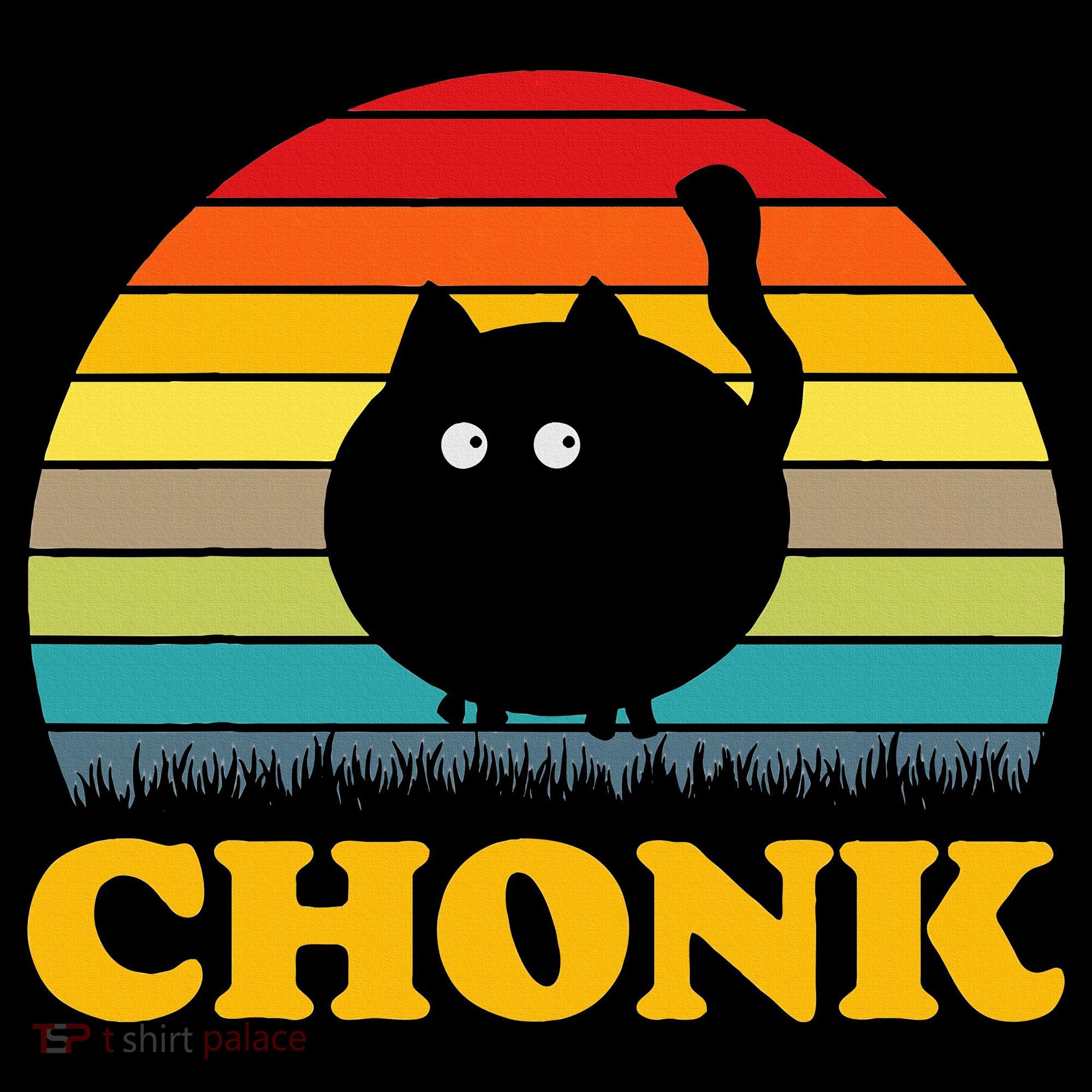 Funny Cat Chonk Women's Long Sleeve Shirt