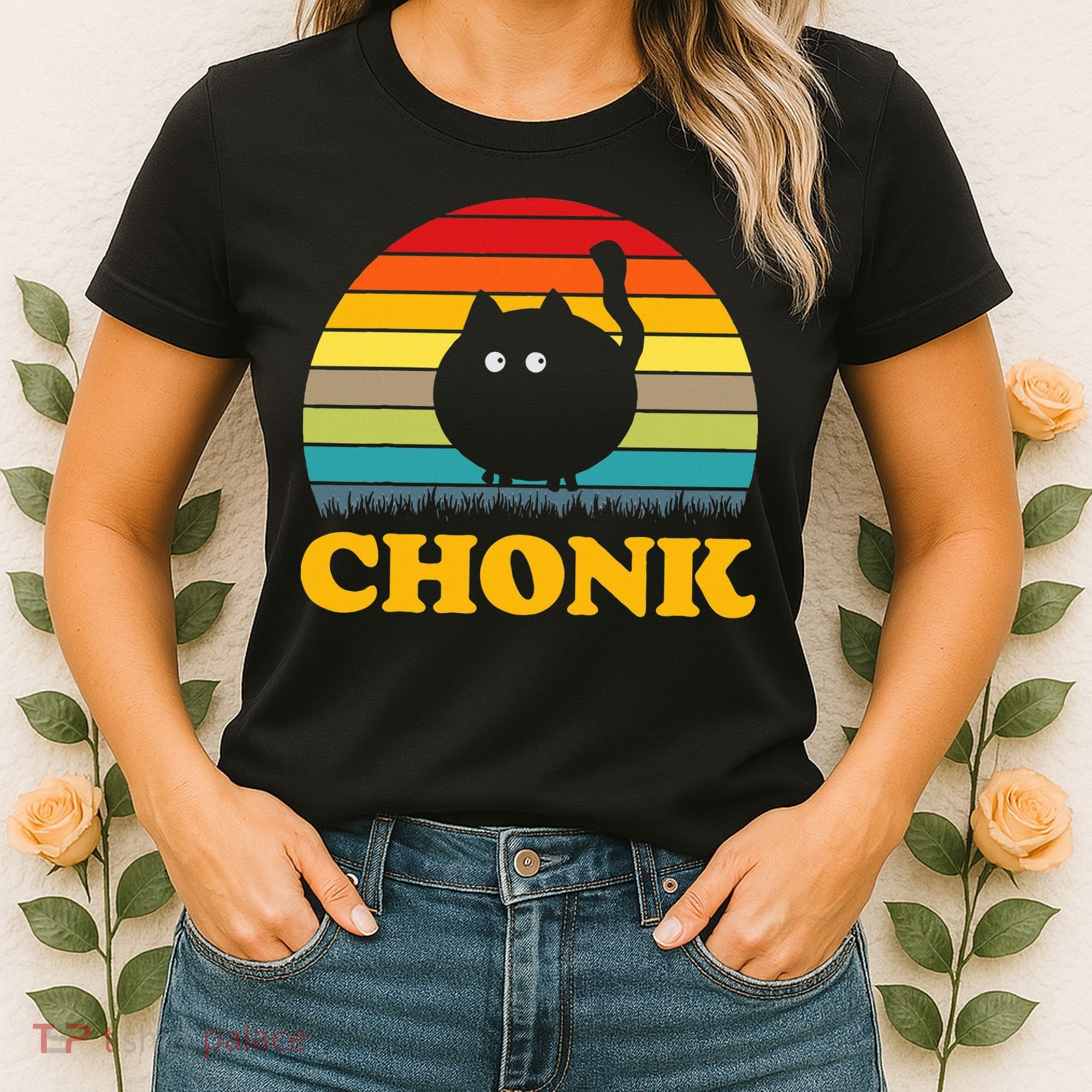 Funny Cat Chonk Women's T-Shirt