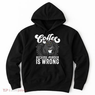 Funny Coffee  Coffee Lover  Cute Cat Hoodie