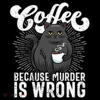 Funny Coffee  Coffee Lover  Cute Cat Coaster thumb 2