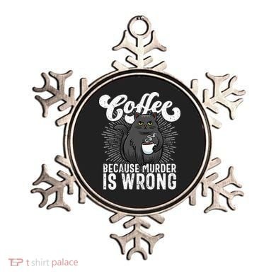 Funny Coffee  Coffee Lover  Cute Cat Ornament