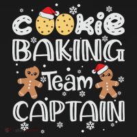 Funny Christmas Cookie Baking Team Captain Gingerbread Xmas Tote Bag thumb 4