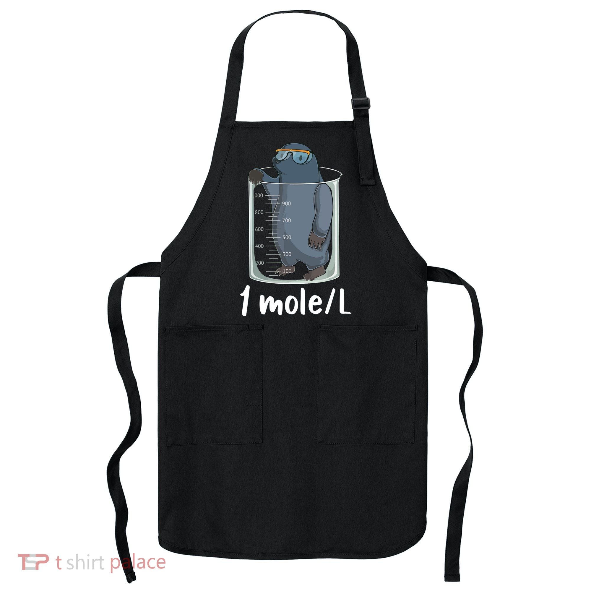 Funny Chemistry Chemist Student Science Teacher Moles Women Apron