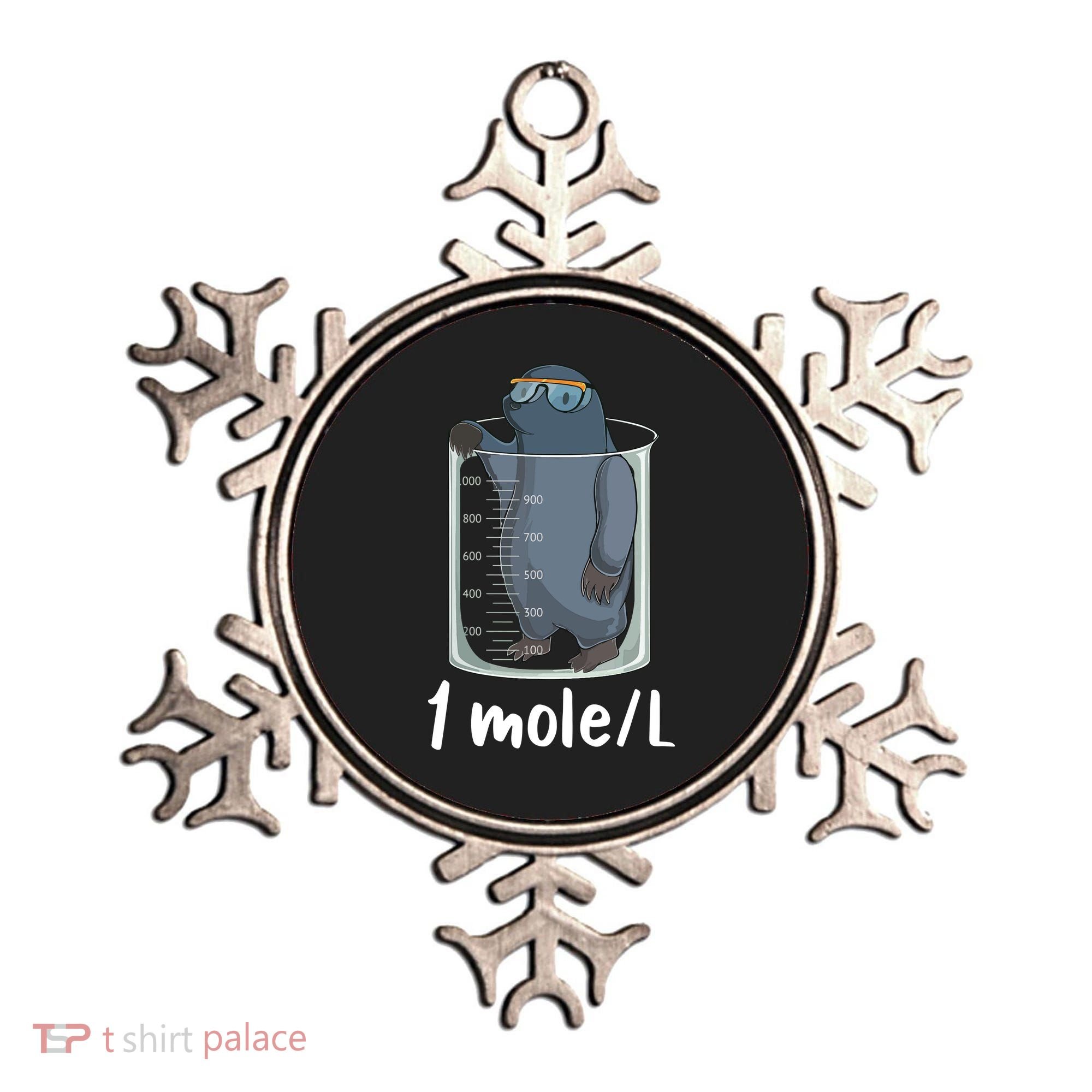 Funny Chemistry Chemist Student Science Teacher Moles Women Ornament