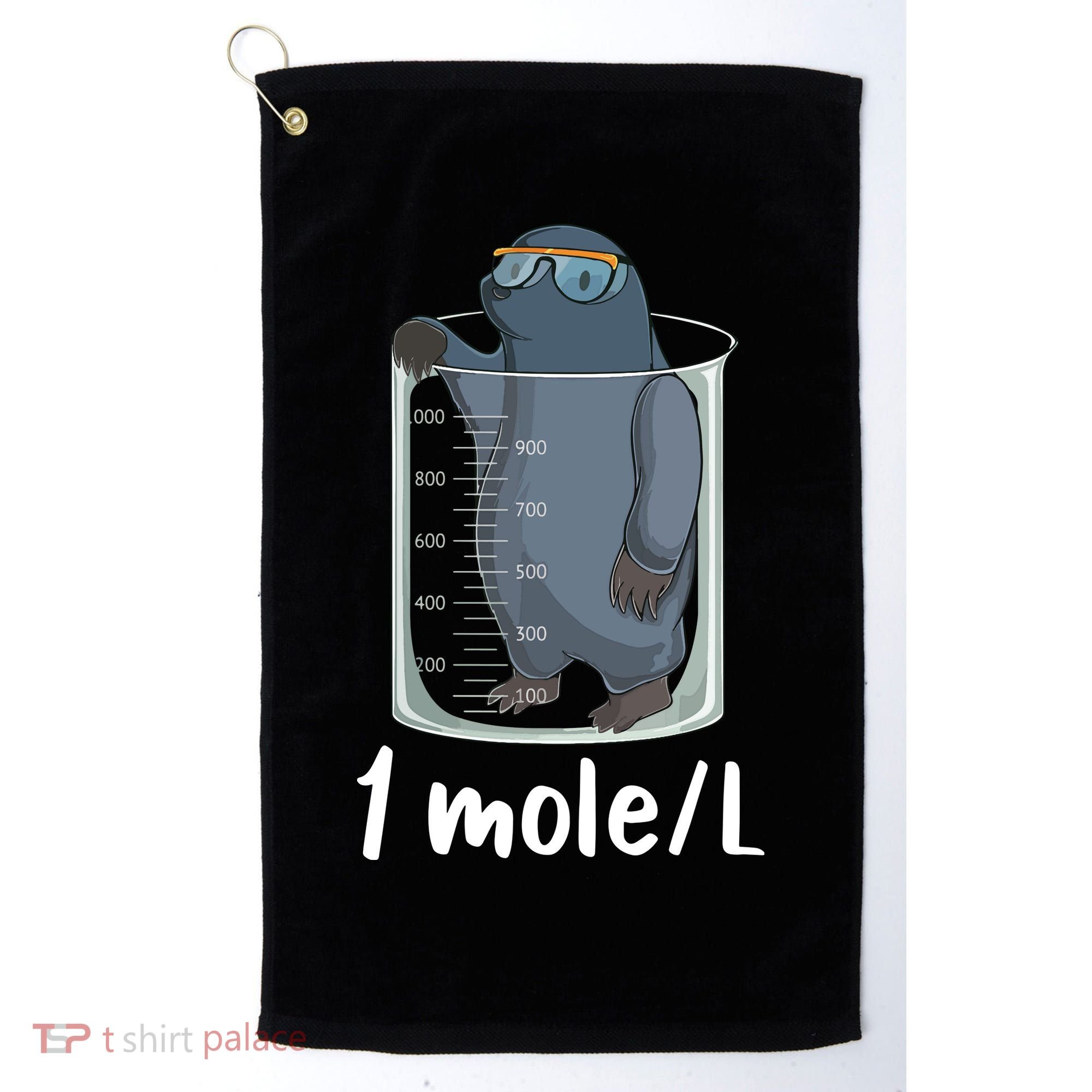Funny Chemistry Chemist Student Science Teacher Moles Women Golf Towel