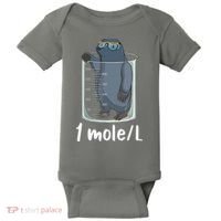 Funny Chemistry Chemist Student Science Teacher Moles Women Baby Bodysuit thumb 0