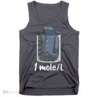 Funny Chemistry Chemist Student Science Teacher Moles Women Tank Top thumb 0