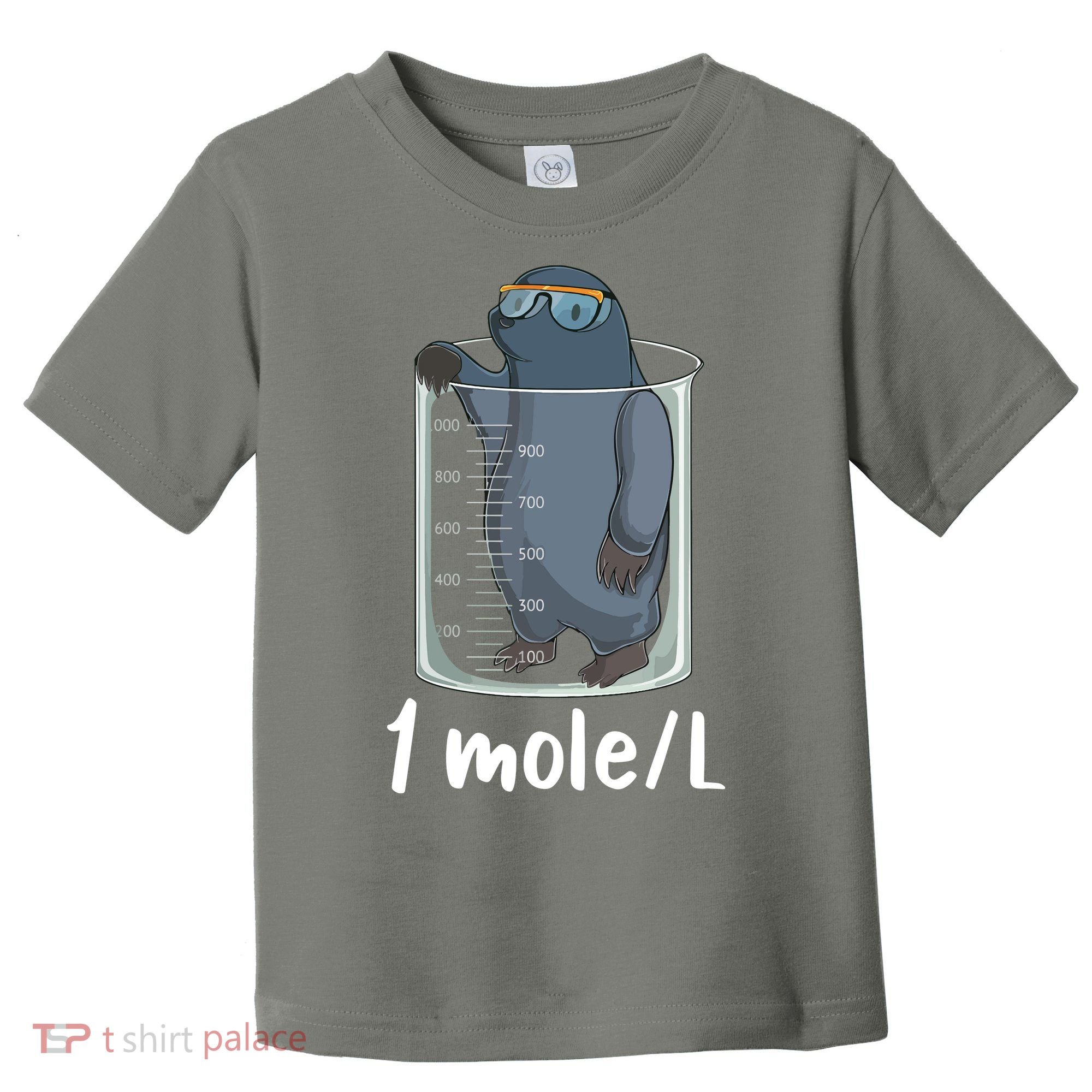 Funny Chemistry Chemist Student Science Teacher Moles Women Toddler T-Shirt