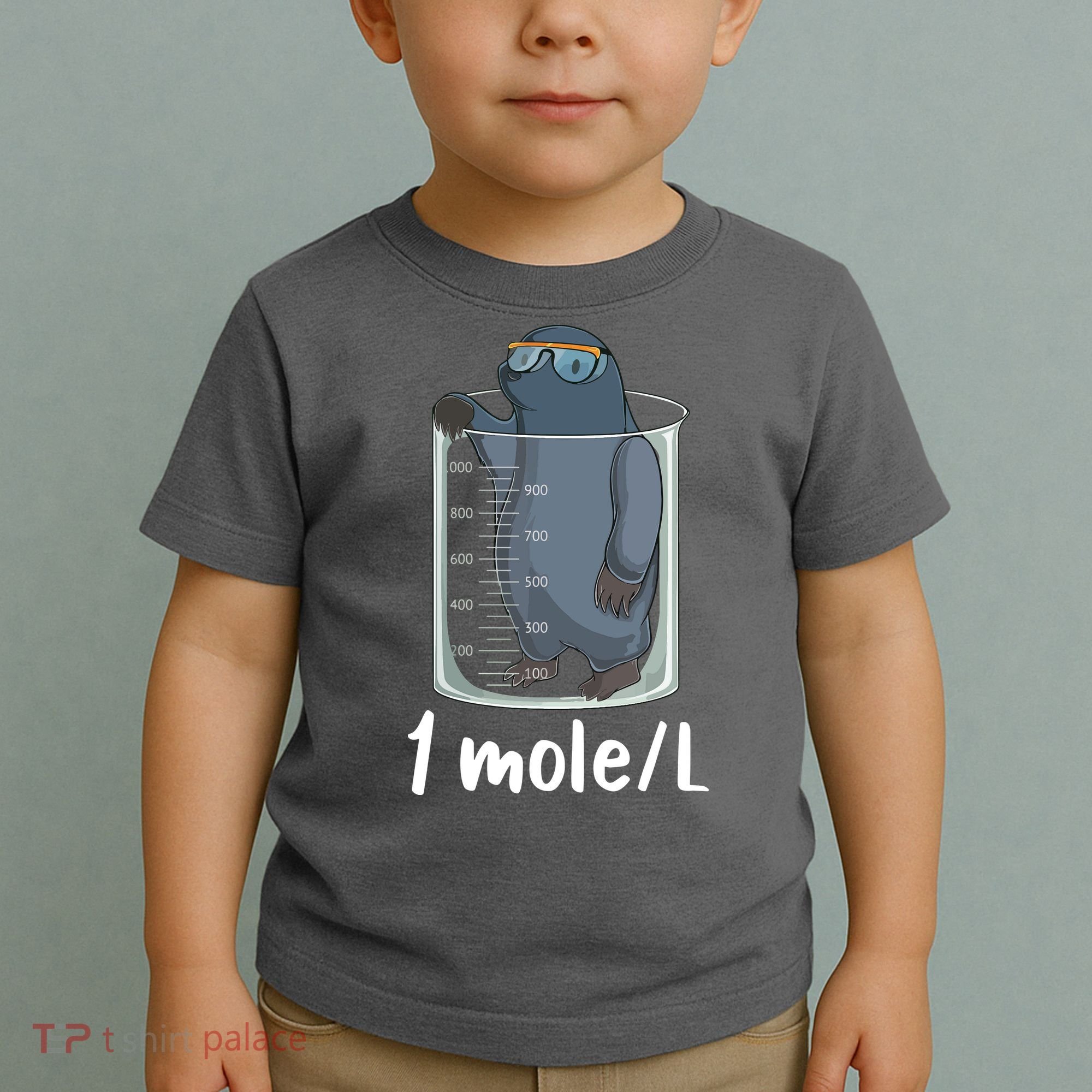 Funny Chemistry Chemist Student Science Teacher Moles Women Toddler T-Shirt