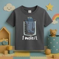 Funny Chemistry Chemist Student Science Teacher Moles Women Toddler T-Shirt thumb 3