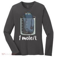 Funny Chemistry Chemist Student Science Teacher Moles Women Women's Long Sleeve Shirt thumb 0