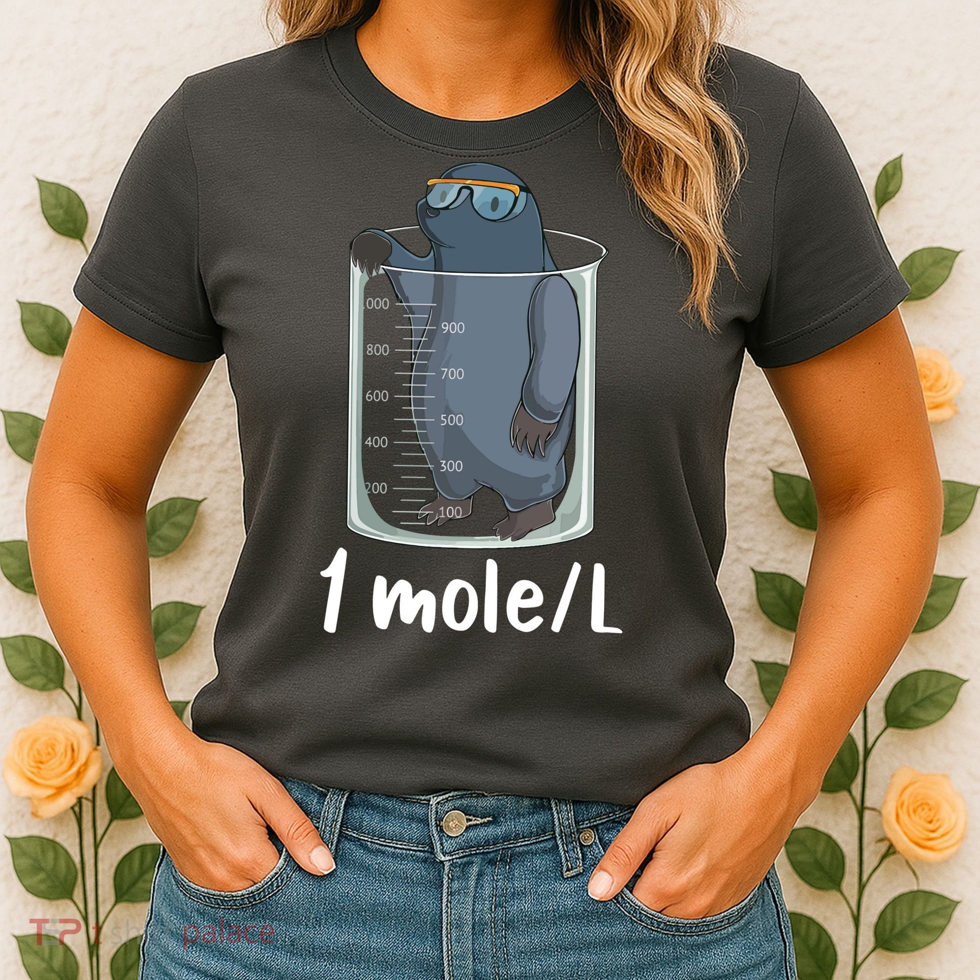 Funny Chemistry Chemist Student Science Teacher Moles Women Women's T-Shirt