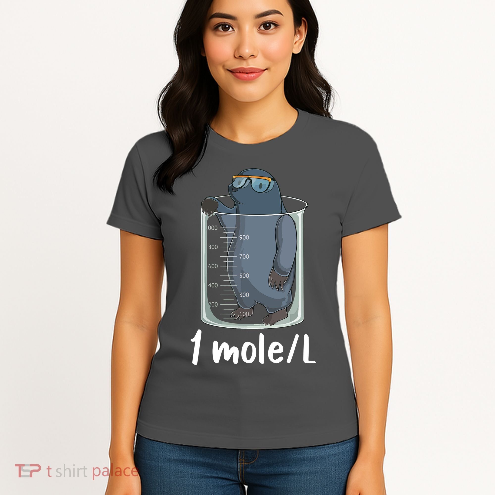 Funny Chemistry Chemist Student Science Teacher Moles Women Women's T-Shirt