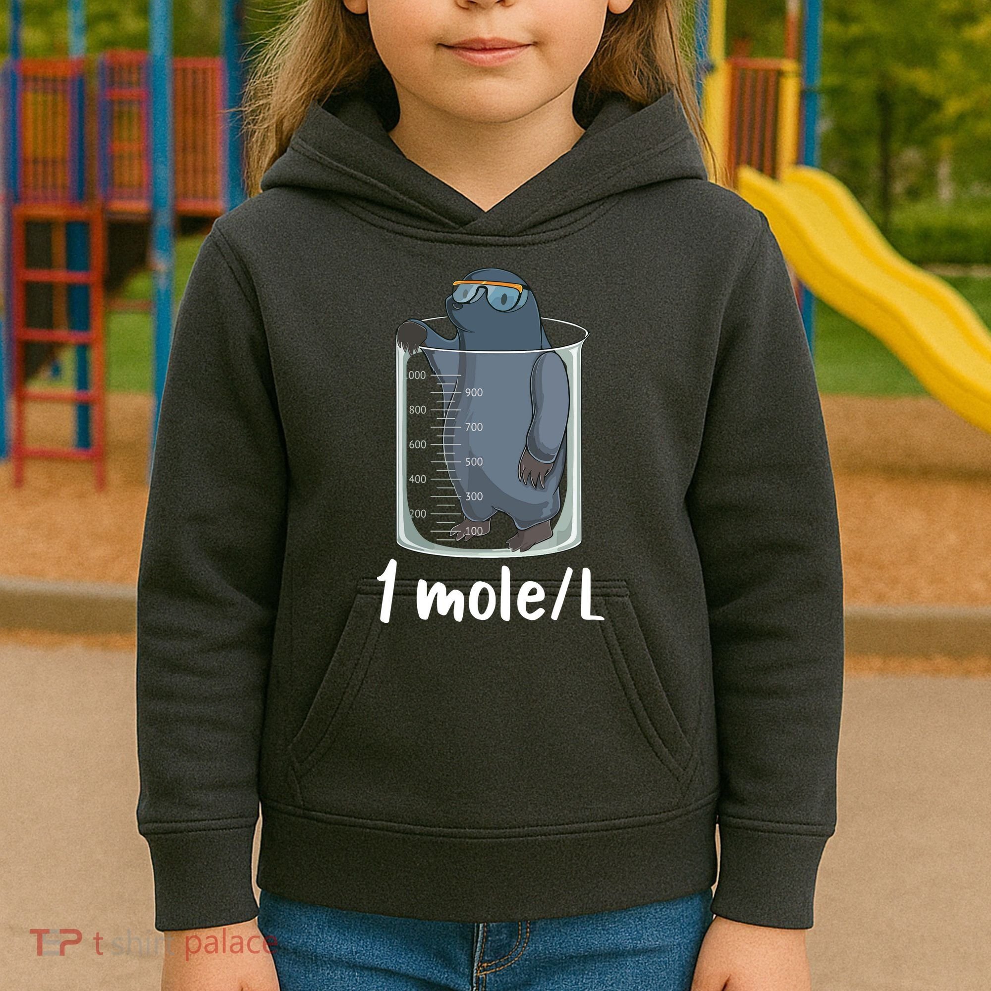 Funny Chemistry Chemist Student Science Teacher Moles Women Kids Hoodie