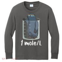 Funny Chemistry Chemist Student Science Teacher Moles Women Kids Long Sleeve Shirt thumb 0