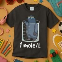 Funny Chemistry Chemist Student Science Teacher Moles Women Kids T-Shirt thumb 3