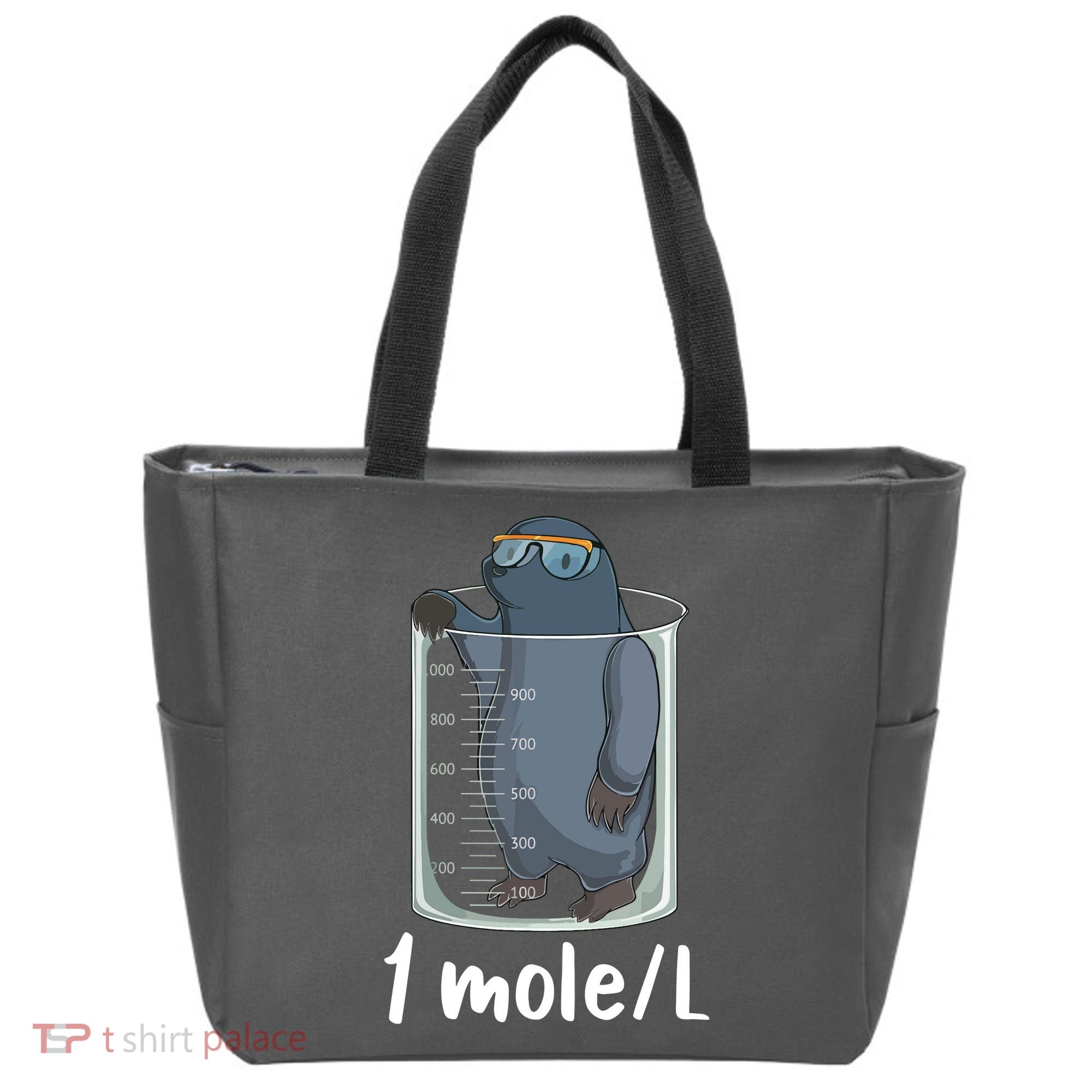 Funny Chemistry Chemist Student Science Teacher Moles Women Tote Bag