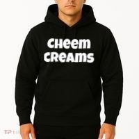 Funny Cheem Creams Novelty Gag Fun Social Media Humor Hoodie thumb 2