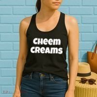 Funny Cheem Creams Novelty Gag Fun Social Media Humor Women's Tank Top thumb 2