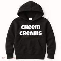 Funny Cheem Creams Novelty Gag Fun Social Media Humor Kids Hoodie thumb 0