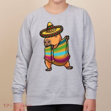 Funny Capybara Cinco De Mayo Rodent Dab Mexican Gift Women's Sweatshirt