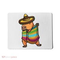 Funny Capybara Cinco De Mayo Rodent Dab Mexican Gift Mousepad thumb 0