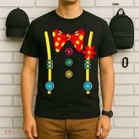 Funny Clown Costume Halloween Vintage T-Shirt thumb 6