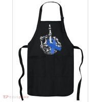 Fuck Colon Cancer Middle Finger Ribbon Colon Cancer Apron thumb 0