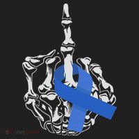 Fuck Colon Cancer Middle Finger Ribbon Colon Cancer Beanie thumb 2