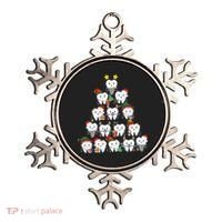 Funny Cute Christmas Dentistree Tooth Tree Ornament thumb 0