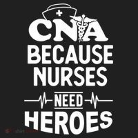Fun Cute Cna Certified Nursing Assistant Nurses Need Heros Great Gift Women's Sweatshirt thumb 2
