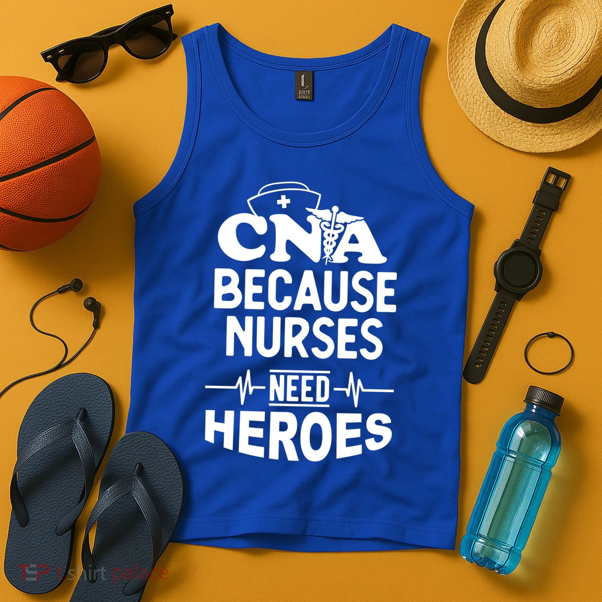 Fun Cute Cna Certified Nursing Assistant Nurses Need Heros Great Gift Tank Top