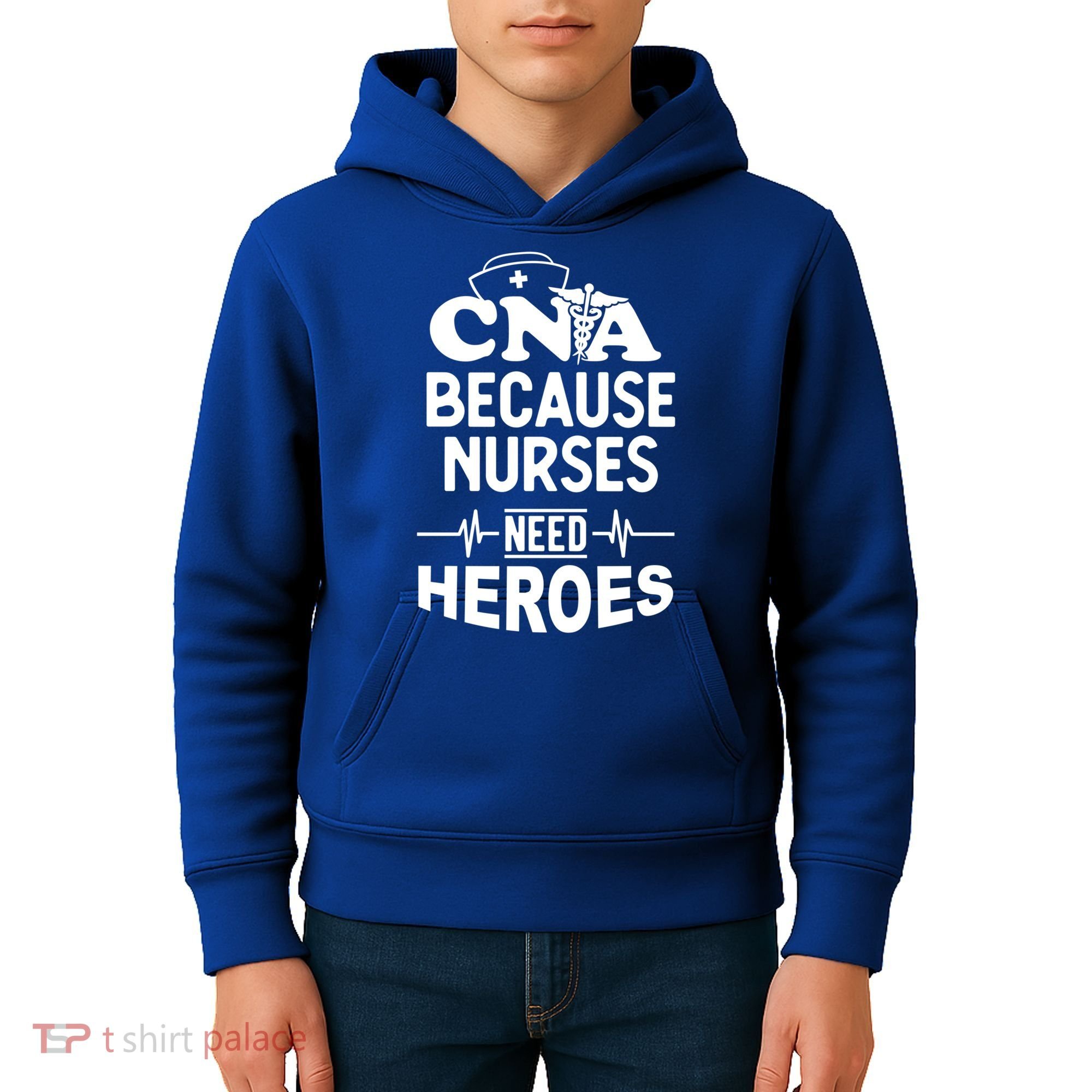 Fun Cute Cna Certified Nursing Assistant Nurses Need Heros Great Gift Kids Hoodie