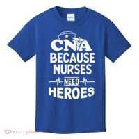 Fun Cute Cna Certified Nursing Assistant Nurses Need Heros Great Gift Kids T-Shirt thumb 0